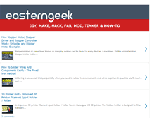 Tablet Screenshot of easterngeek.com